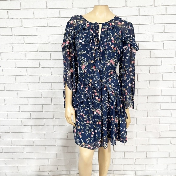 Laundry by Shelli Segal Women’s Navy Floral Dress - Picture 1 of 8